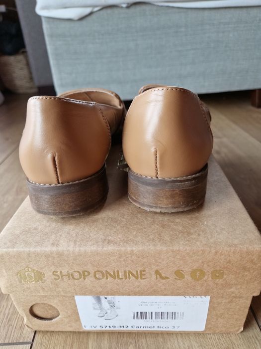 Mokasyny loafersy Saway