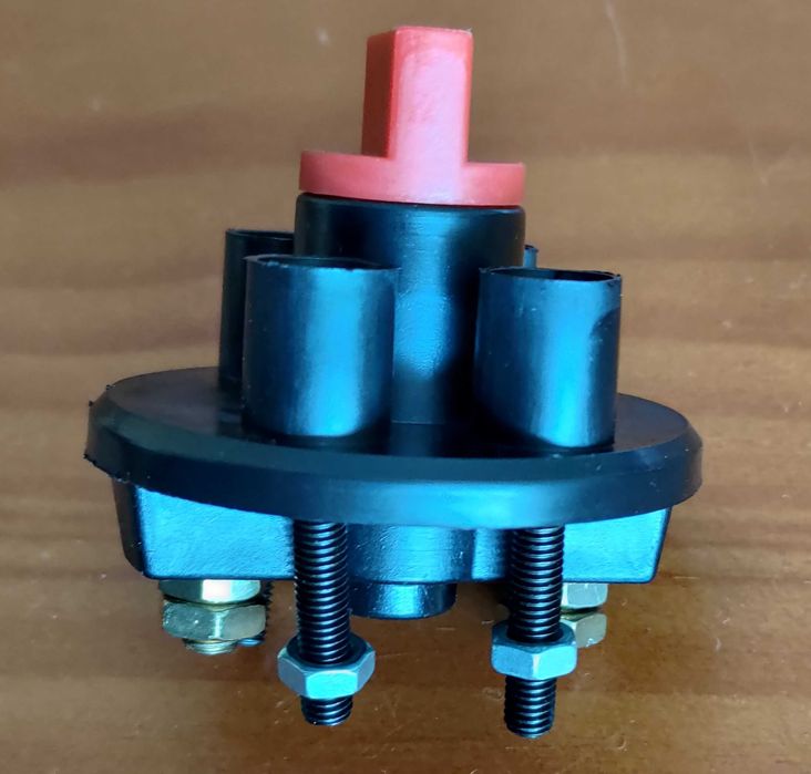 Comutador Interruptor 2 circuitos 12V