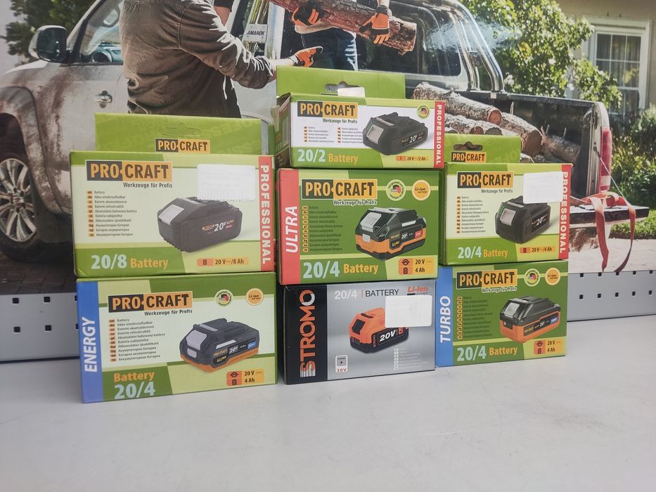 Акумуляторна батарея Procraft Battery20/8 MAX (20В, 8Ач)