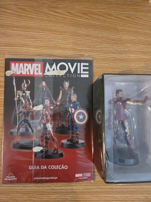 Figura Iron Man Planeta De Agostini + fascículo  coleção