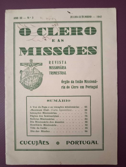 Revista O Clero e As Missões