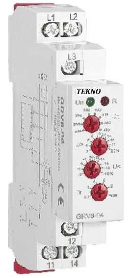 Relé de Controlo Sequência e Falta de Fase (SFF)