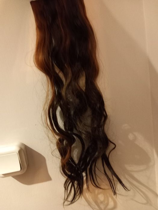 ShowJarlly Doczepki, 4 sztuki, 60 cm, brąz