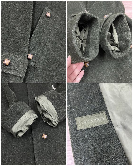 пальто лоден р. M L зелене вовна мохер мисливське вінтаж австрія чол.