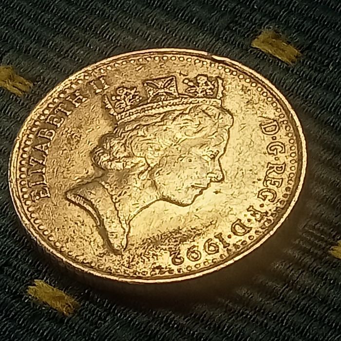 moeda 10  pence 1992