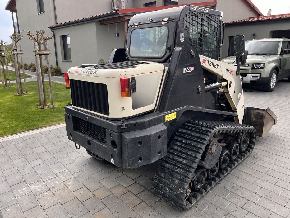 Skid steer Mini ładowarka gąsienicowa Terex pt60 bobcat