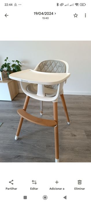 Cadeira bebé kindercraft