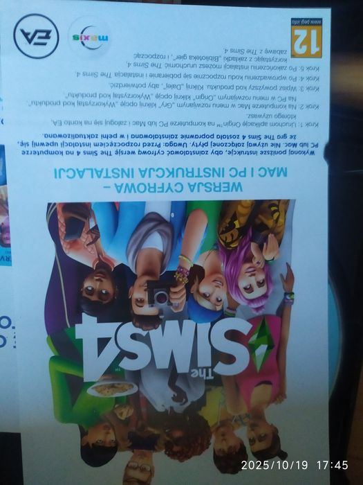 The Sims 4 PC, DVD.