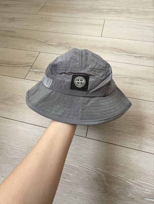 Сіра панама Stone Island / панамп стон айленд