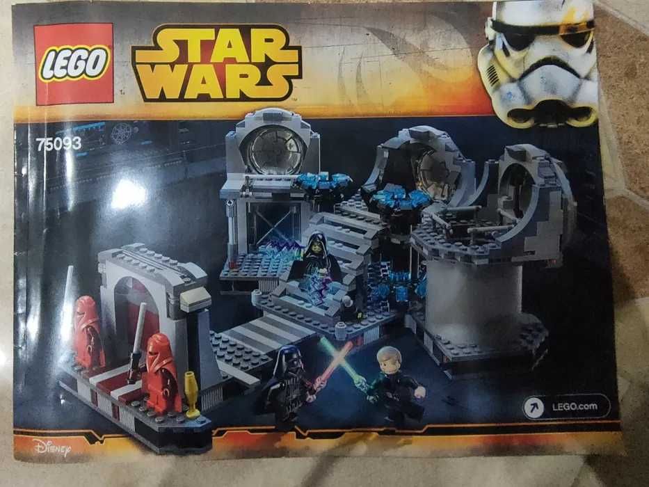 LEGO star wars death star final duel 75093 Darth Vader palptine luke