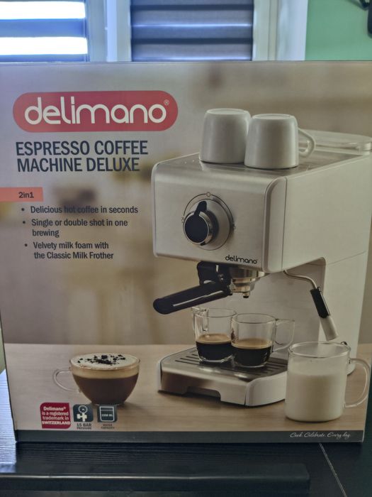 Кавова машина  Delimano Espresso Deluxe