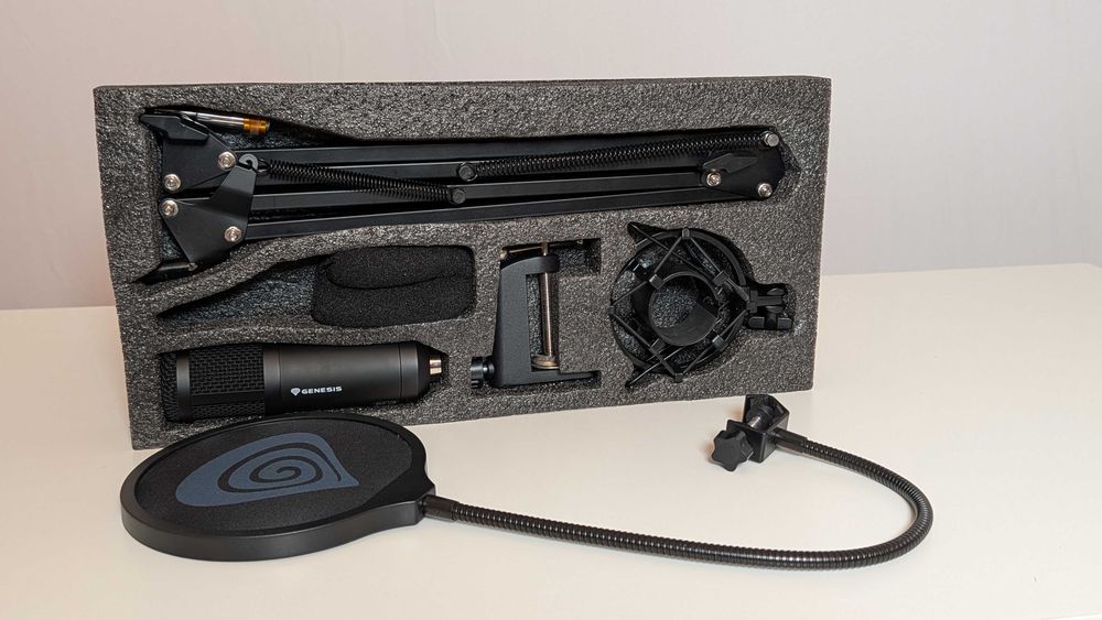 Mikrofon pojemnościowy Genesis Radium 400 | Uszkodzone ramie