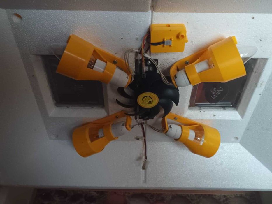 Інкубатор автоматичний Інверторний Теплуша Люкс 72 ІБ 220/50 ЛА(В)