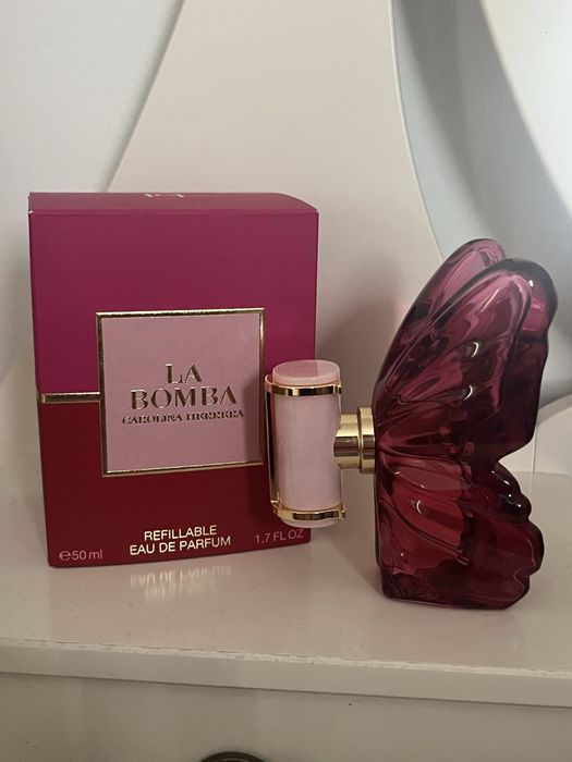 Carolina Herrera la bomba perfumy flakon do uzupełniania refill