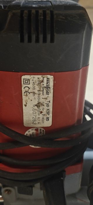 Pilarka tarczowa Mafell ksp85 zagłębiarka