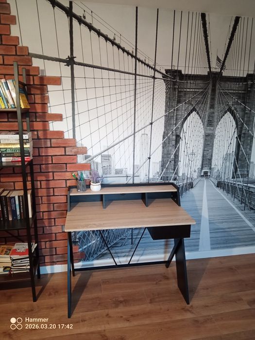 Biurko loftowe czarne