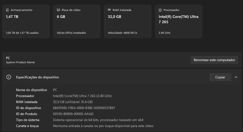 pc gamer ddr 5 com garantia