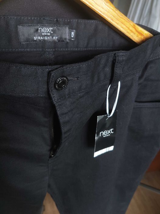 Джинсы Next jeans United Kingdom w42 stretch black.