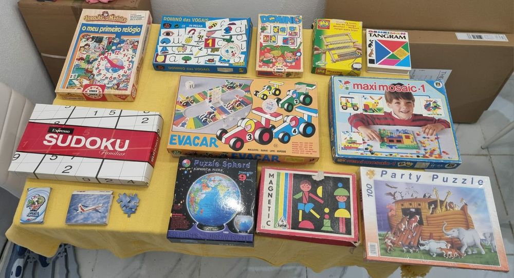 Jogos de Mesa Vários para Crianças valores Diferentes