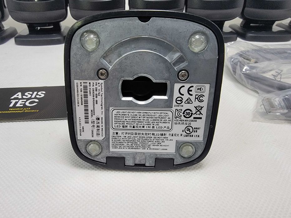 Zebra DS9208 штрихкод сканер 1D/2D QR з екранів стаціонарний USB