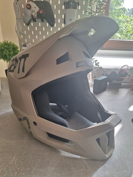 Kask full face + gogle