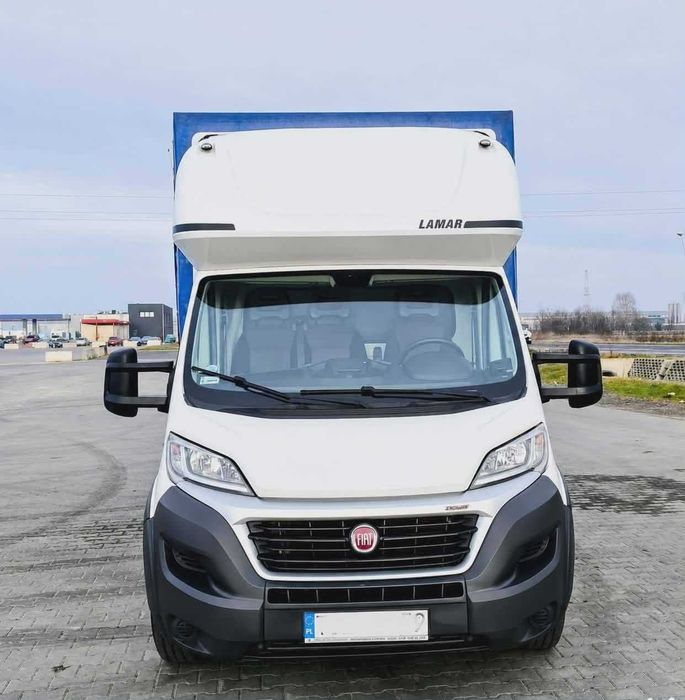 Ducato plandeka koniec 2017 ropku salon pl,bezwypadkowy,poduszki tyl