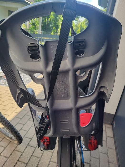 Fotelik rowerowy + kask Gratis