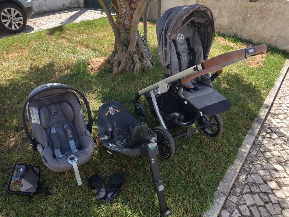 Conjunto ovo / carrinho cybex