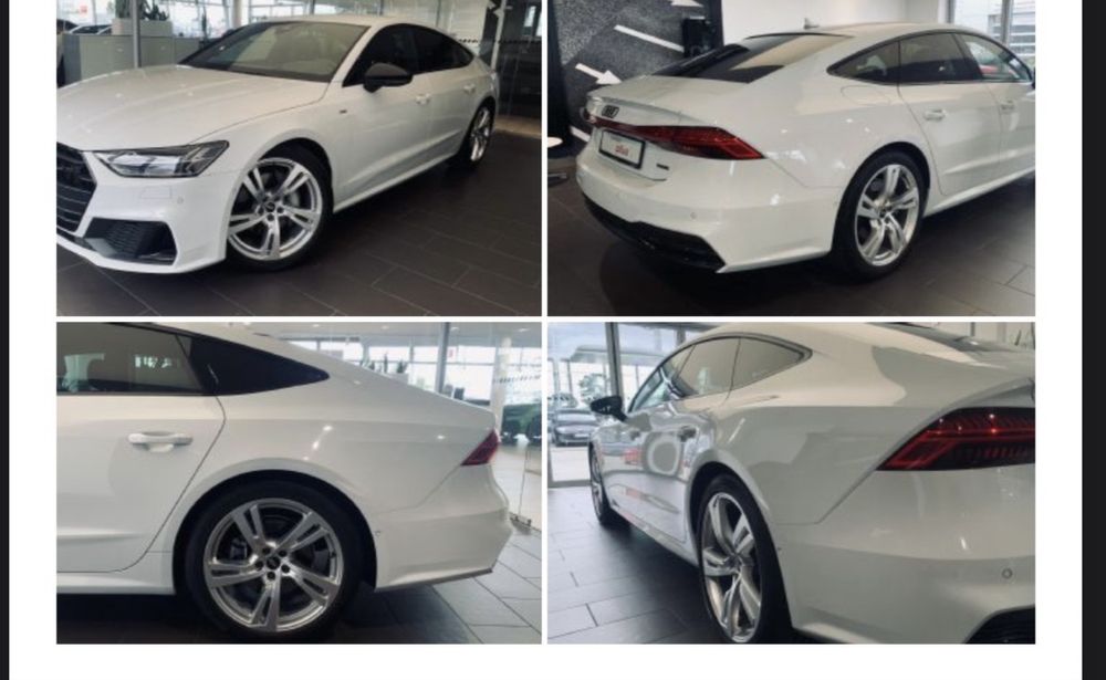 Audi A7 S-line  3.0 tdi  (Gwarancja) domyki pneumatyka webasto