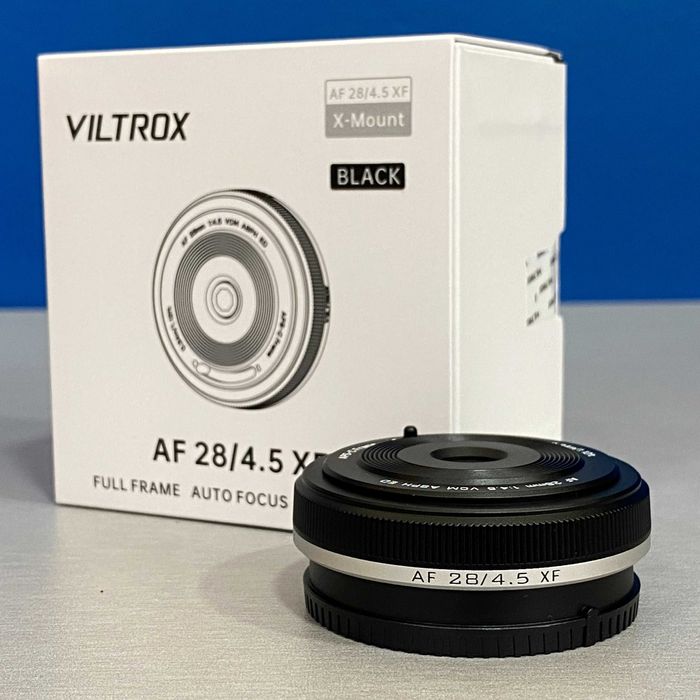 Viltrox AF 28mm f/4.5 VCM ASPH (Fujifilm) - NOVA - 3 ANOS DE GARANTIA