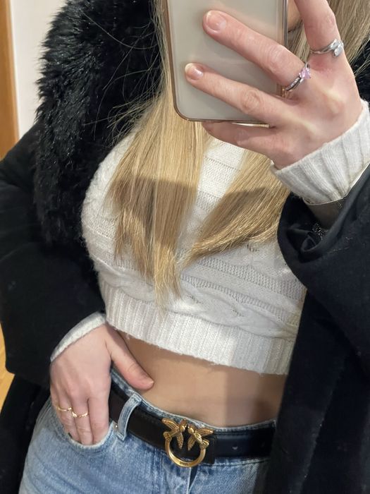 Cinto dourado PINKO