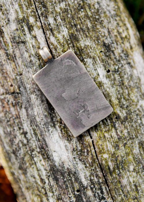 Skandynawski amulet, wisiorek z epoki Vendel, VI-VII wiek (replika)