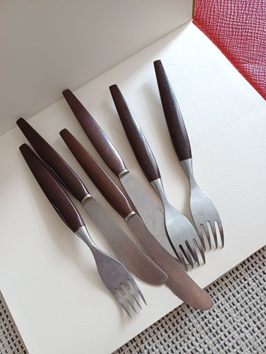 Kolekcjonerske sztućce stare vintage widelce fotografia produktowa