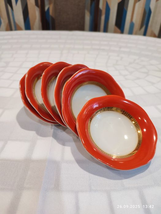 Чайный сервиз Славутич ПФЗ. СССР ретро, винтаж.