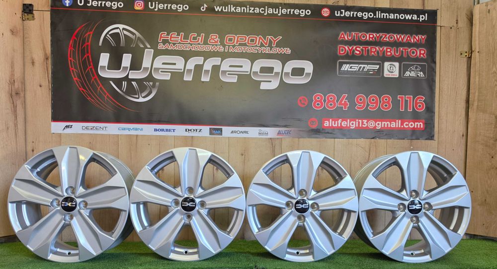 Nowe alufelgi DAICIA 16x4x100 - Dokker,Jogger, Sandero, Logan