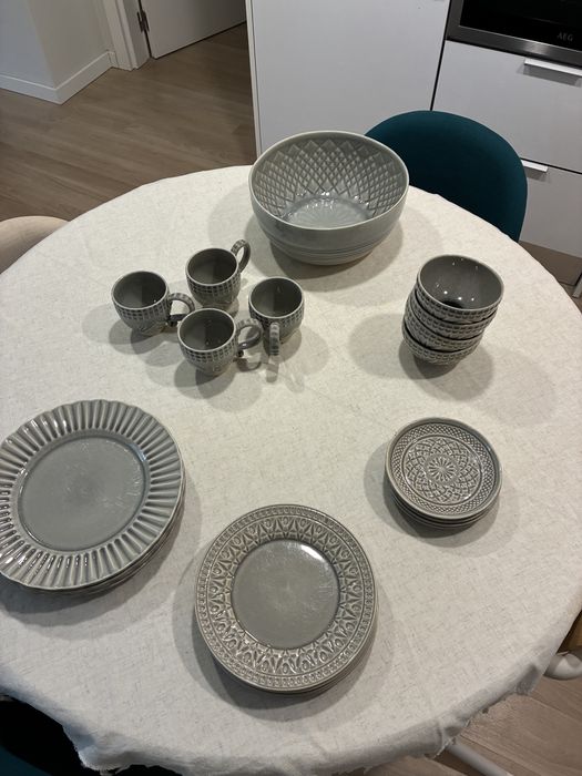 Costa Nova Dinnerware Set, Crystal Collection437073449961410561