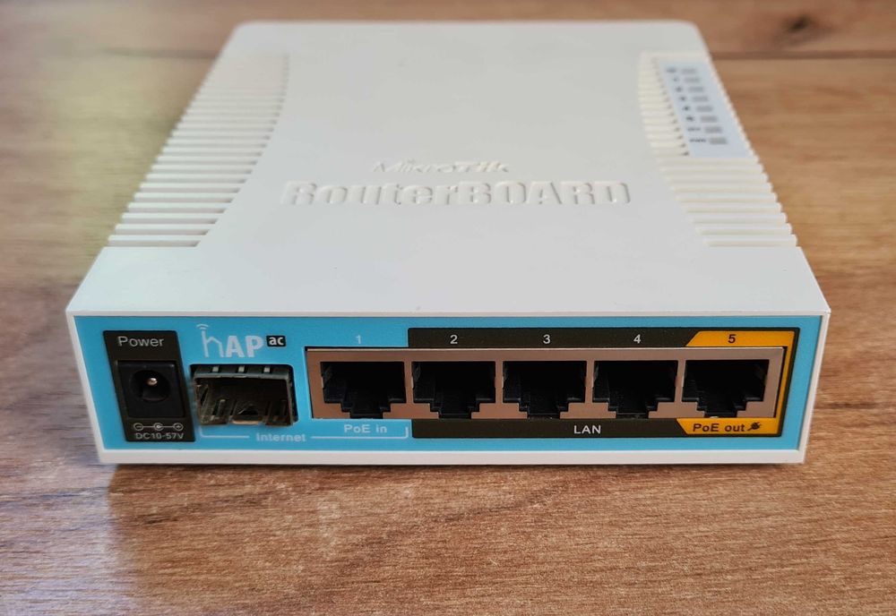 WI-FI маршрутизатор роутер USB MikroTik hAP ac RB962UiGS-5HacT2HnT-US