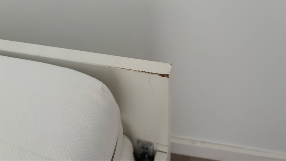 Cama Brimnes Ikea com os dois colchões