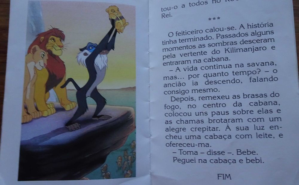 O Rei Leão (A partir dos 6 Anos)