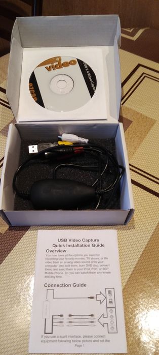 Переходник для оцифровки Аудио Видео кассет на компьютере