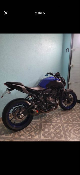Yamaha MT07 35kw 2020