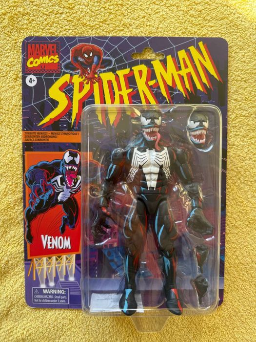 Фігурка Веном Marvel Legends Spider-Man Retro Venom (PulseCon)