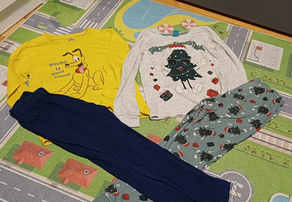 Piżamy 6szt chłopiec 122_128 6-8lat