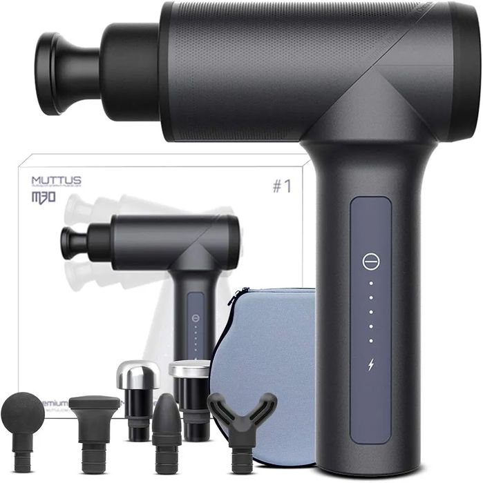 Massageador de Percussão Premium, M30 - MUTTUS - Nova Selada