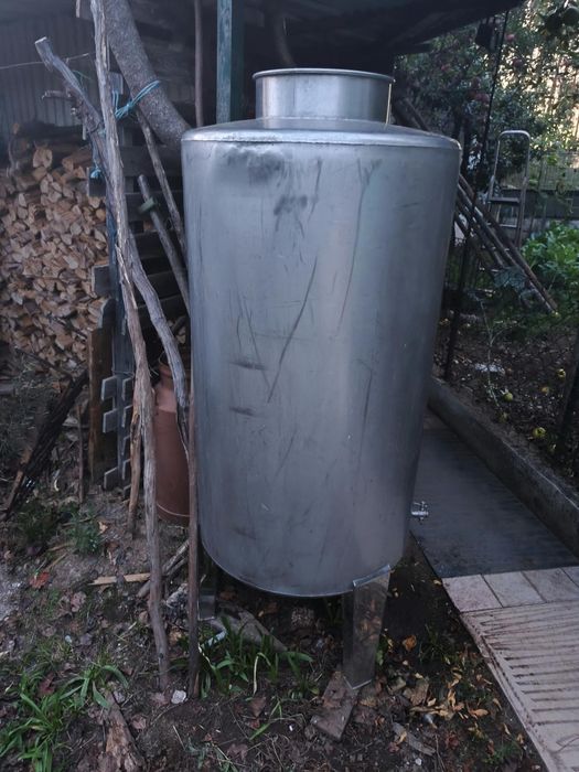 Cuba inox 800 e 350 litros