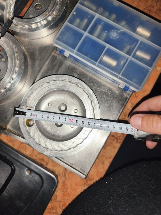 Máquina de fazer empanadas industrial com molde e identificador