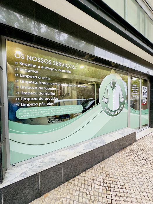 Trespasse de engomadoria com mais de 20 anos