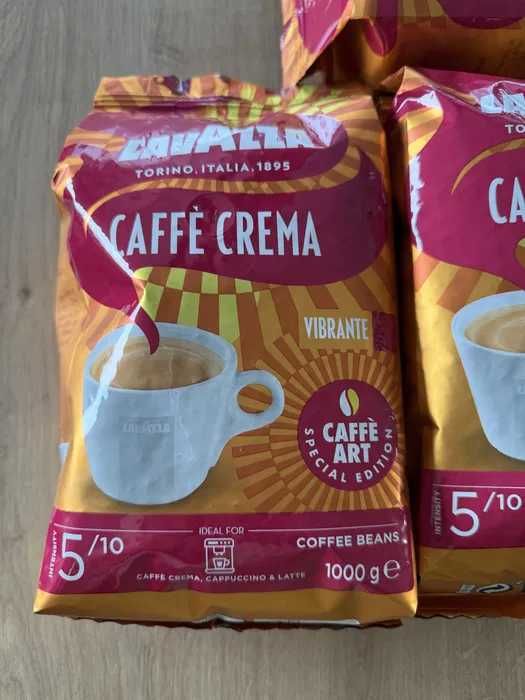 Kawa ziarno ziarnista Lavazza 4 kg do ekspresu Cafe Crema włoska vibra