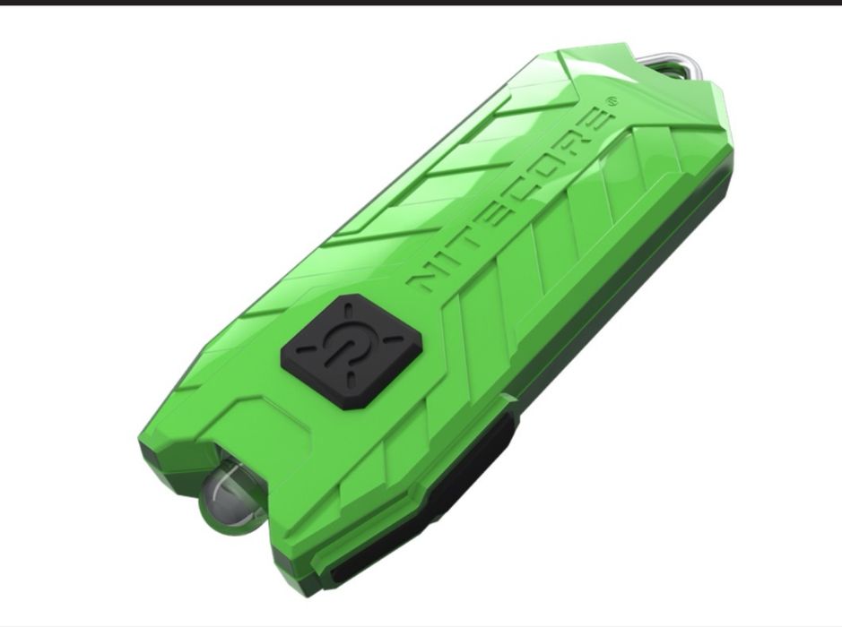 Ліхтар на ключі Nitecore TUBE V1.0, зелений (Micro USB) легке б/у фанарік