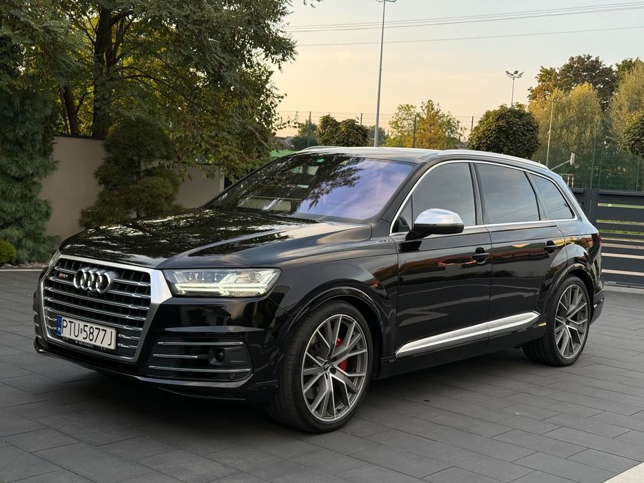 Audi SQ7 Bezwypadkowe, po dużym serwisie, dwa komplety kół, nowy rozrząd
